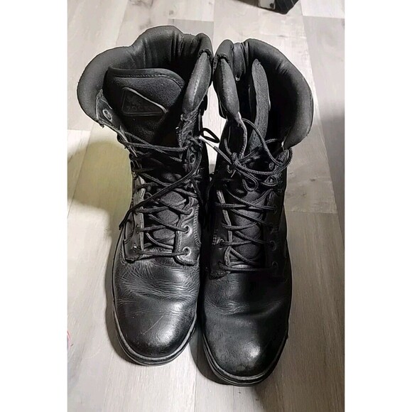 Rocky RB/01-01 Men’s Black Leather Insulated Military Combat Boots Sz 9.5 W main image 4